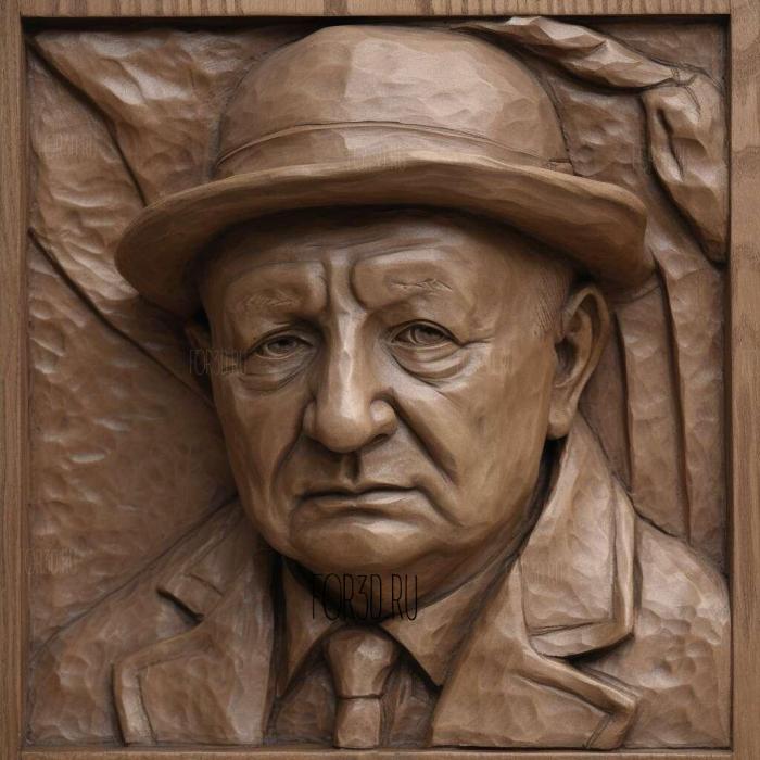 Paul Hindemith 4 stl model for CNC